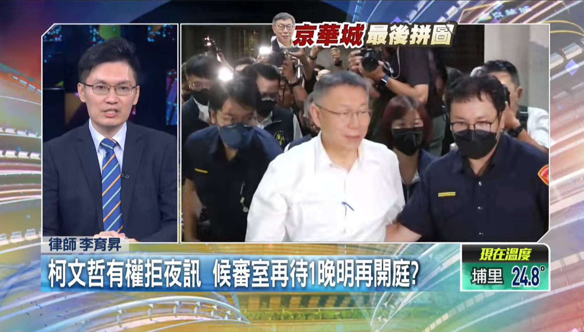 羈押,羈押要件,柯文哲,京華城,台北刑事律師