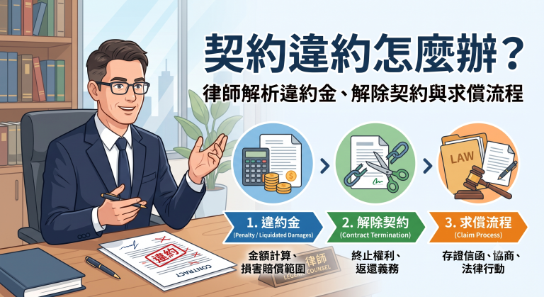 契約違約,商務律師